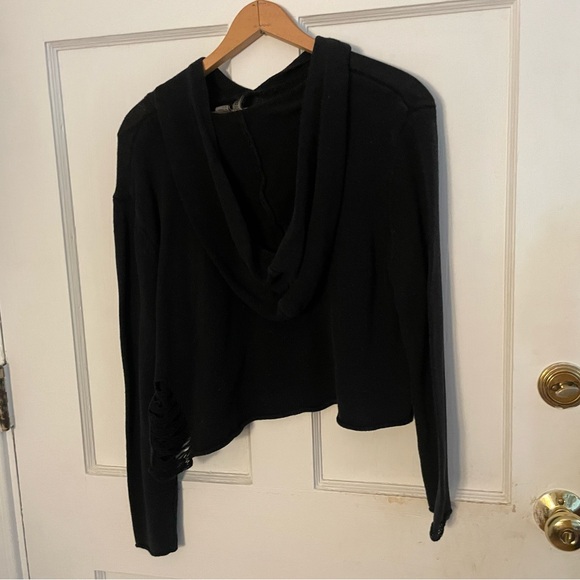 Distressed cropped Hoodie Sweater H&M divided L - Picture 7 of 9